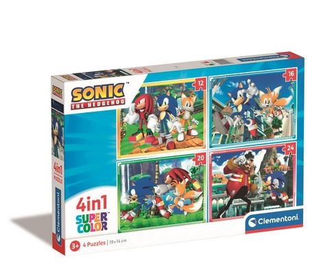 Puzzle 4w1 Super Kolor Sonic