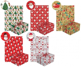 Papier ozdobny świąteczny, 200x70