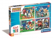 Puzzle 4w1: Super Kolor - Sonic (21522)