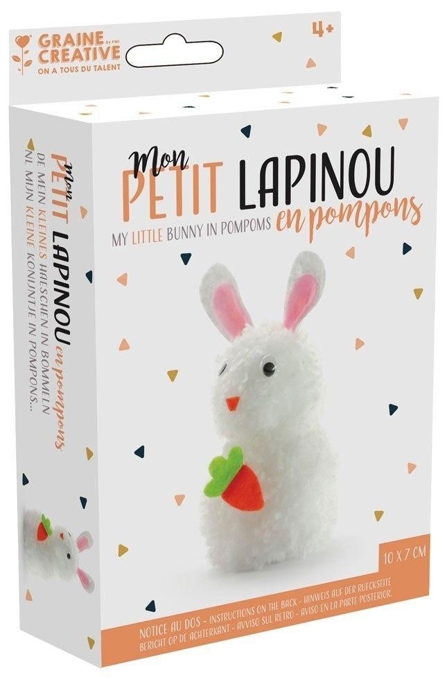 Królik z pomponów