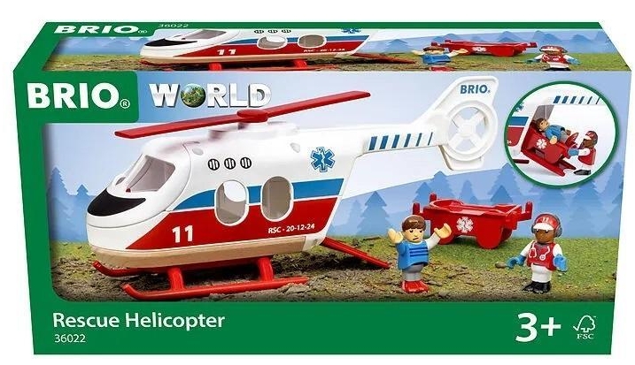 Brio World: Helikopter ratunkowy (63602200)