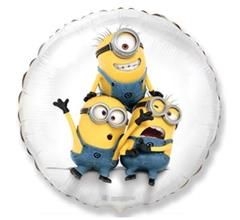 Balon foliowy Minionki 18cal 46 cm (401572)