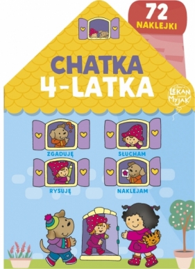 Chatka 4-latka - Elżbieta Lekan, Myjak Joanna (ilustr.)