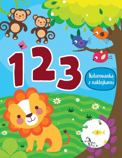 123. Kolorowanka z naklejkami