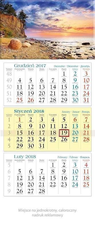Kalendarz trójdzielny 2018 - Bałtyk KT2