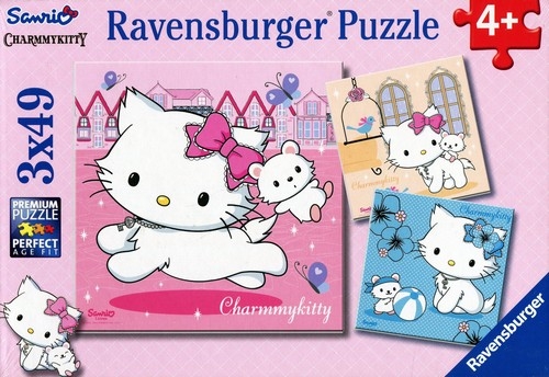 Puzzle Hello Kitty Charmmykitty 3x49 (094226)