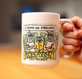 Kubek duży (440 ml) – WILQ Fantatyczni czytelnicy