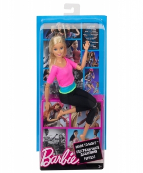 Barbie: Made to Move - lalka fitness (DHL81/DHL82)