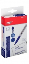 Marker do tablic 2,0/3,0mm niebieski (12szt)