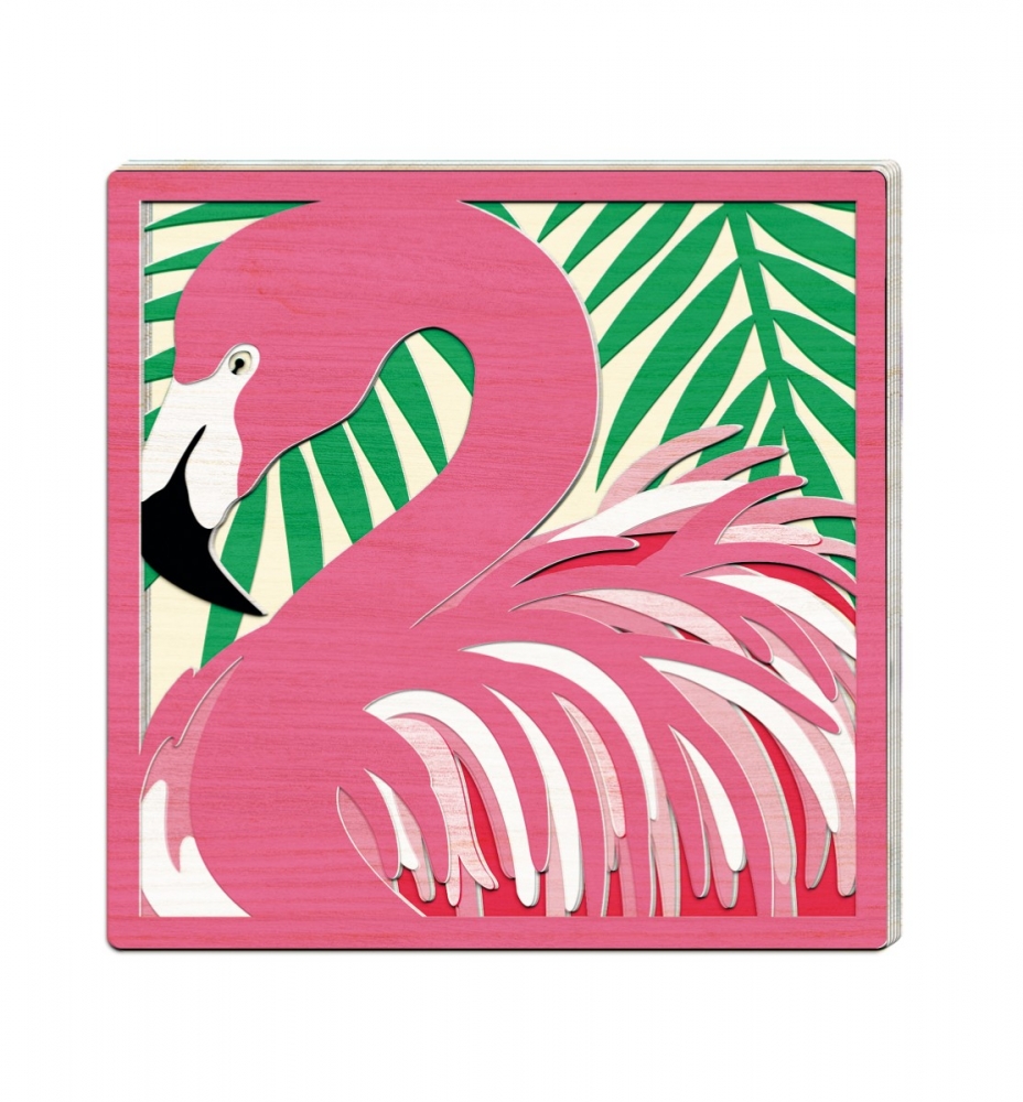 Zestaw do tworzenia obrazów z drewna - flaming