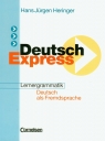 Deutsch Express Lernergrammatik Deutsch als Fremdsprache Hans Jurgen Heringer