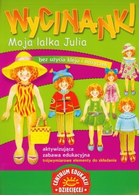 Wycinanki Moja lalka Julia - Szarf Maria