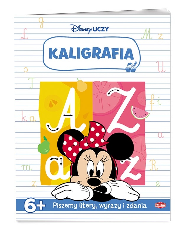 Disney uczy. Minnie. Kaligrafia