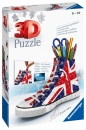 Ravensburger, Puzzle 3D 108: Trampek Union Jack (11222)