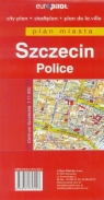 Szczecin. Plan miasta w skali 1:25 000 Praca zbiorowa