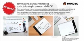 Terminarz suchościeralny na biurko MUNGYO