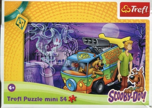 Puzzle 54 Mini  Nieustraszony Scooby Doo (19422)
