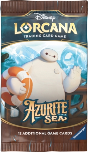 Disney Lorcana: Azurite Sea Booster - Zestaw Dodatkowy, 12 kart