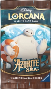 Disney Lorcana: Azurite Sea Booster - Zestaw Dodatkowy, 12 kart