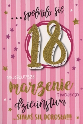 Karnet 18 Te Urodziny PR-064