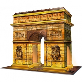 Puzzle 3D, 216: Łuk Triumfalny - Night Edition (125227)