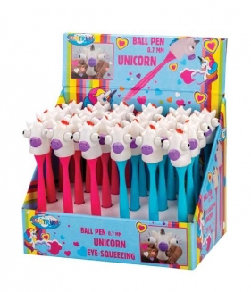 Długopis kulkowy Unicorn z wyciskanymi oczami, 1 szt (80622)