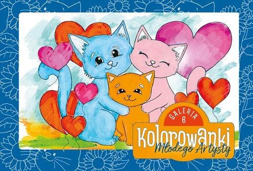 <img src='https://webimage.pl/pics/227/7/d9788368617047.jpg' style='height:440px' /> Kolorowanki młodego Artysty. Galeria 6