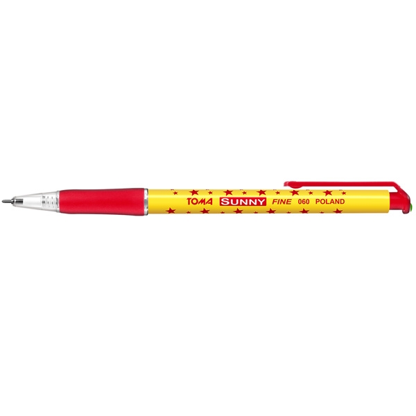 Długopis Sunny automatyczny czerwony