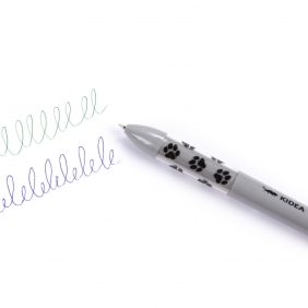 Automatyczny długopis z uszami 2 kolory, Kidea