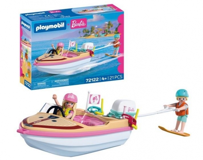 Playmobil Barbie Łódź przygodowa 72122