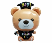 Balon foliowy Miś absolwent 41x53cm