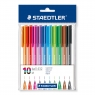 Zestaw długopisów Staedtler ball 432, 10 kolorów (S 432 35MPB10)