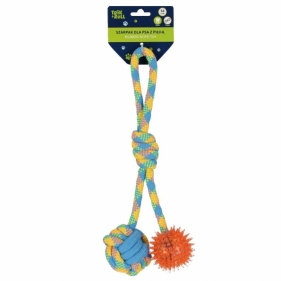 Szarpak dla Psa z piłką dwustronny 34cm