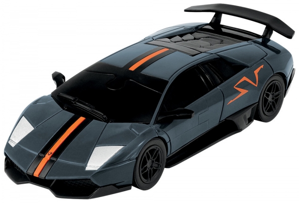 Puzzle 3D Cars: Lamborghini szary - poziom 2/4 (106324)