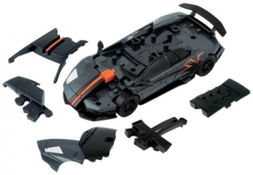 Puzzle 3D Cars: Lamborghini szary - poziom 2/4 (106324)
