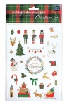  Naklejki dekoracyjne - Christmas, 60 szt.