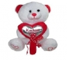 Miś z sercem 38cm
