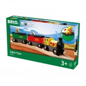 Brio Trains & Vehicles: Pociąg Safari (63372200)