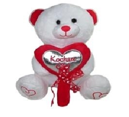 Miś z sercem 38cm