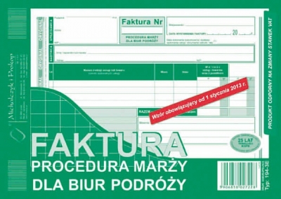 Faktura wewnętrzna  A5 80 (194-3E)