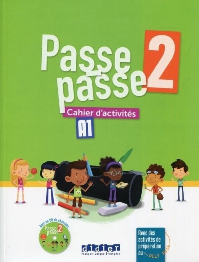 Passe-Passe 2 ćwiczenia A1 + CD