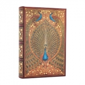 Kalendarz Paperblanks 2026 Hafiz’s Peacocks Day-at-a-Time Mini twarda okładka