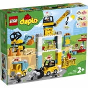 Lego Duplo: Żuraw wieżowy i budowa (10933)