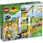 Lego Duplo: Żuraw wieżowy i budowa (10933)