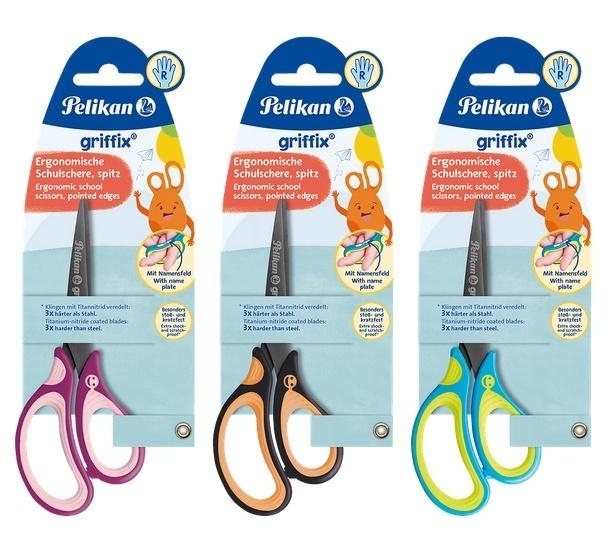 Nożyczki Griffix mix PELIKAN