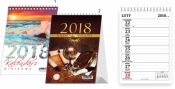 Kalendarz biurkowy pionowy AB1 2018 MIX