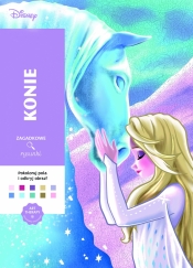 Zagadkowe rysunki. Art therapy. Kolorowanka antystresowa. Konie. Disney