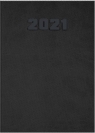 Kalendarz 2021 książkowy A5 Manager WTV czarny
