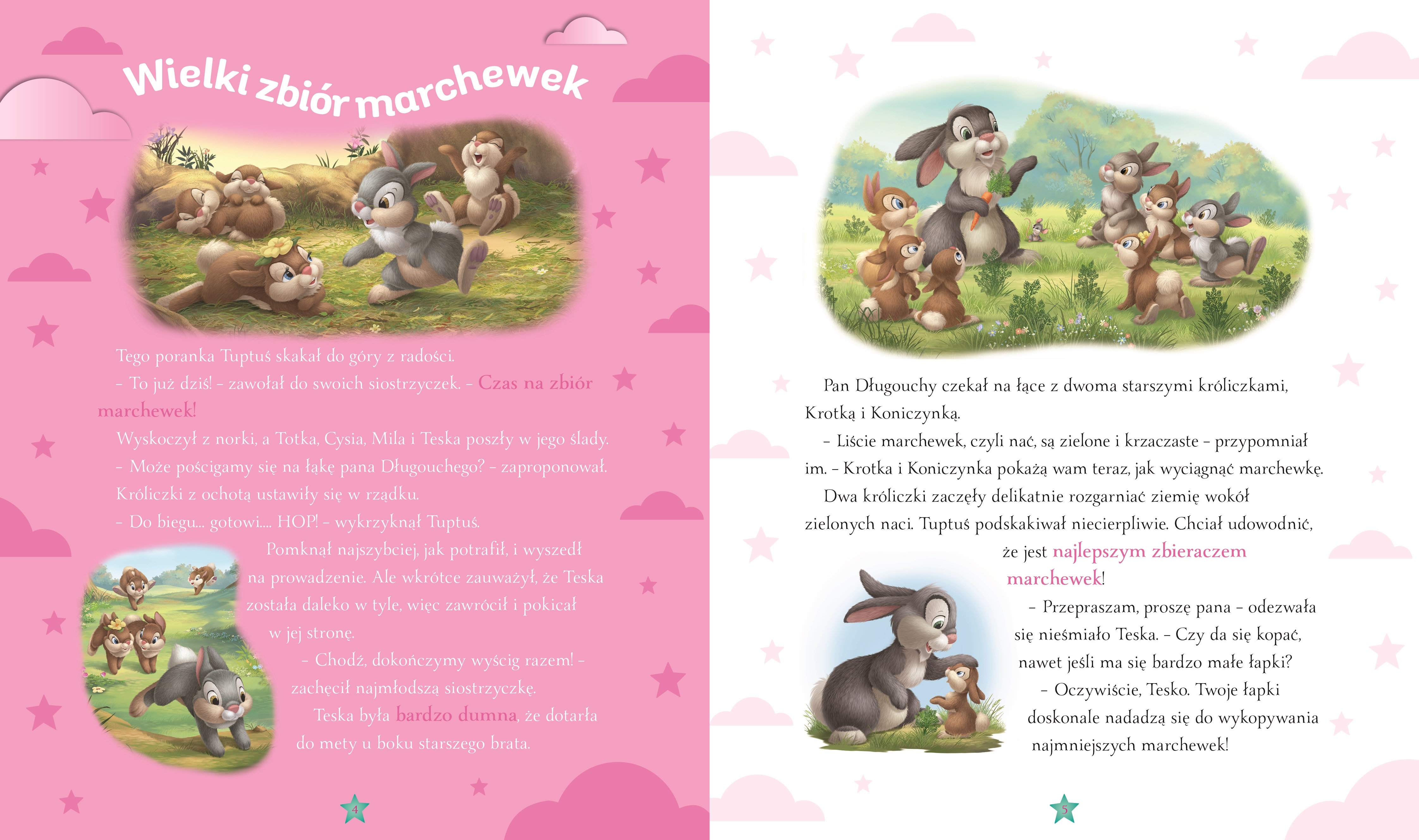 Historyjki na 3 minuty przed snem. Disney Króliczki