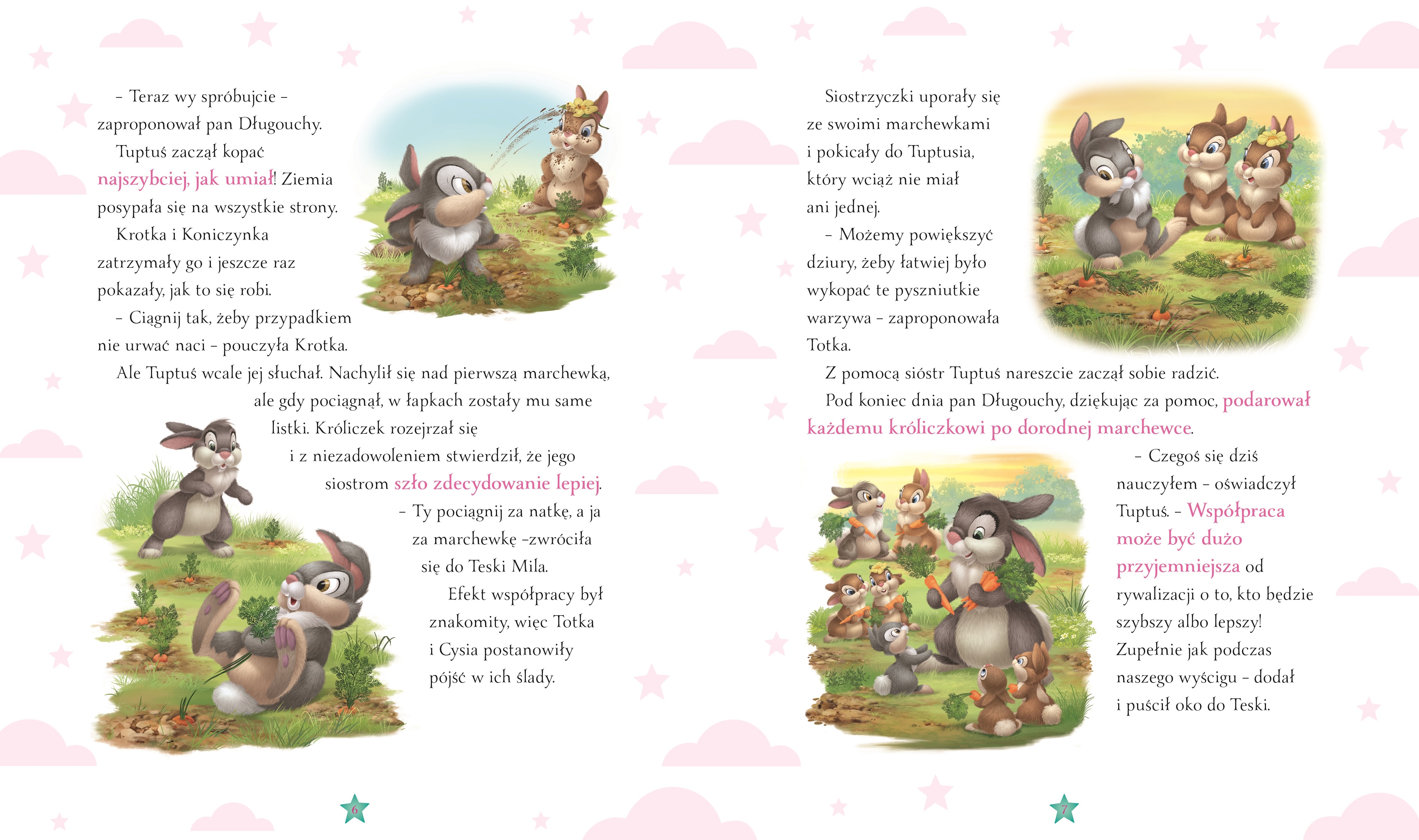 Historyjki na 3 minuty przed snem. Disney Króliczki